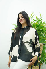 Chemise En mousseline imprimer