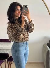 CHEMISE LEOPARD