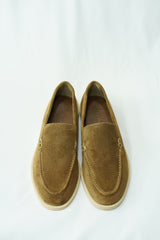 Mocassin en Daim- Marron
