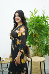 Robe fluide à motifs floral 🌼