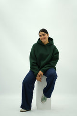Sweat à capuche oversize 💚