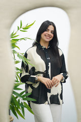 Chemise En mousseline imprimer