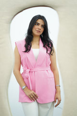 Gilet sans manches - Rose 🌸