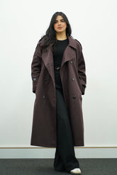 Trench long Prune foncé 🍇