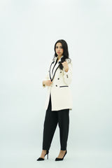 Veste Élégance Bicolore – Chic Intemporel ✨