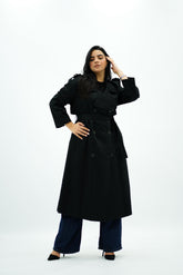 Trench long - Noir