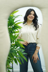 Chemise fluide - Beige