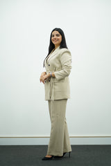 Tailleur en deux pièces - Blanc cassé