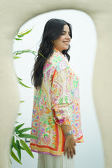 Chemise imprimée oversize florale 💐