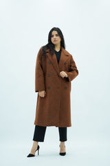 Manteau oversize Marron đ€