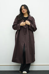 Trench long Prune foncé 🍇