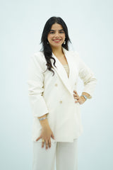 Tailleur Deux Pièces Écru 🕊️