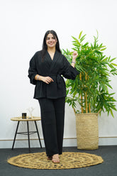 Ensemble style kimono En crêpe 🖤