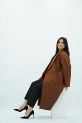 Manteau oversize Marron đ€