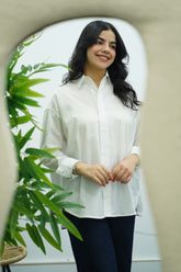 Chemise en Popeline - Blanche