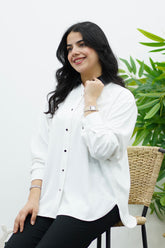 Chemise Blanc et Noir