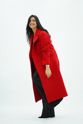 Manteau long En Rouge ❤️