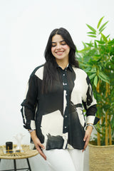 Chemise En mousseline imprimer