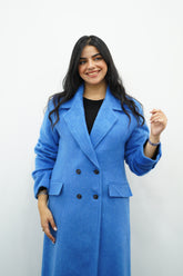 Manteau Bleu Électrique 💙