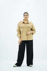 Surchemise en Faux Daim