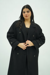 Manteau oversize Noir đ€