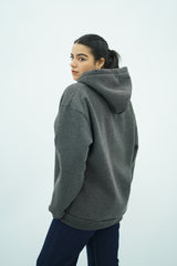 Sweat Capuche oversize Gris