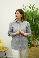 Chemise en broderie anglaise