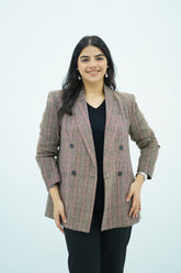 Veste Blazer Prince-de-Galles