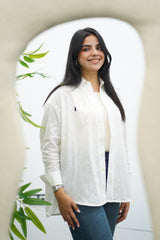 Chemise Blanche En lin