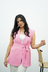 Gilet sans manches - Rose 🌸