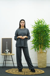 ENSEMBLE MAILLE - GRIS