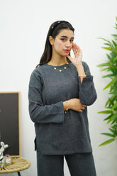 ENSEMBLE MAILLE - GRIS