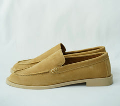 Mocassin en Daim- Camel