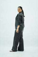 Ensemble en similicuir Noir