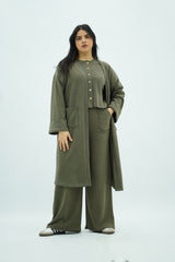 Ensemble en maille trois pièces