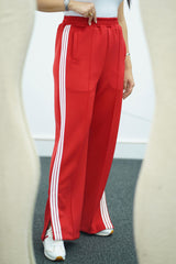 Pantalon jogging à Bandes Blanches