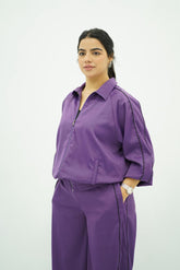 Ensemble Aubergine Fluide 🪻