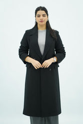 Manteau Noir long