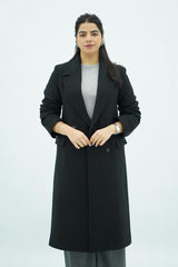 Manteau Noir long