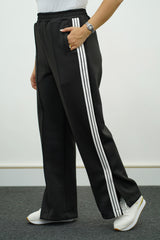 Pantalon jogging à Bandes Blanches