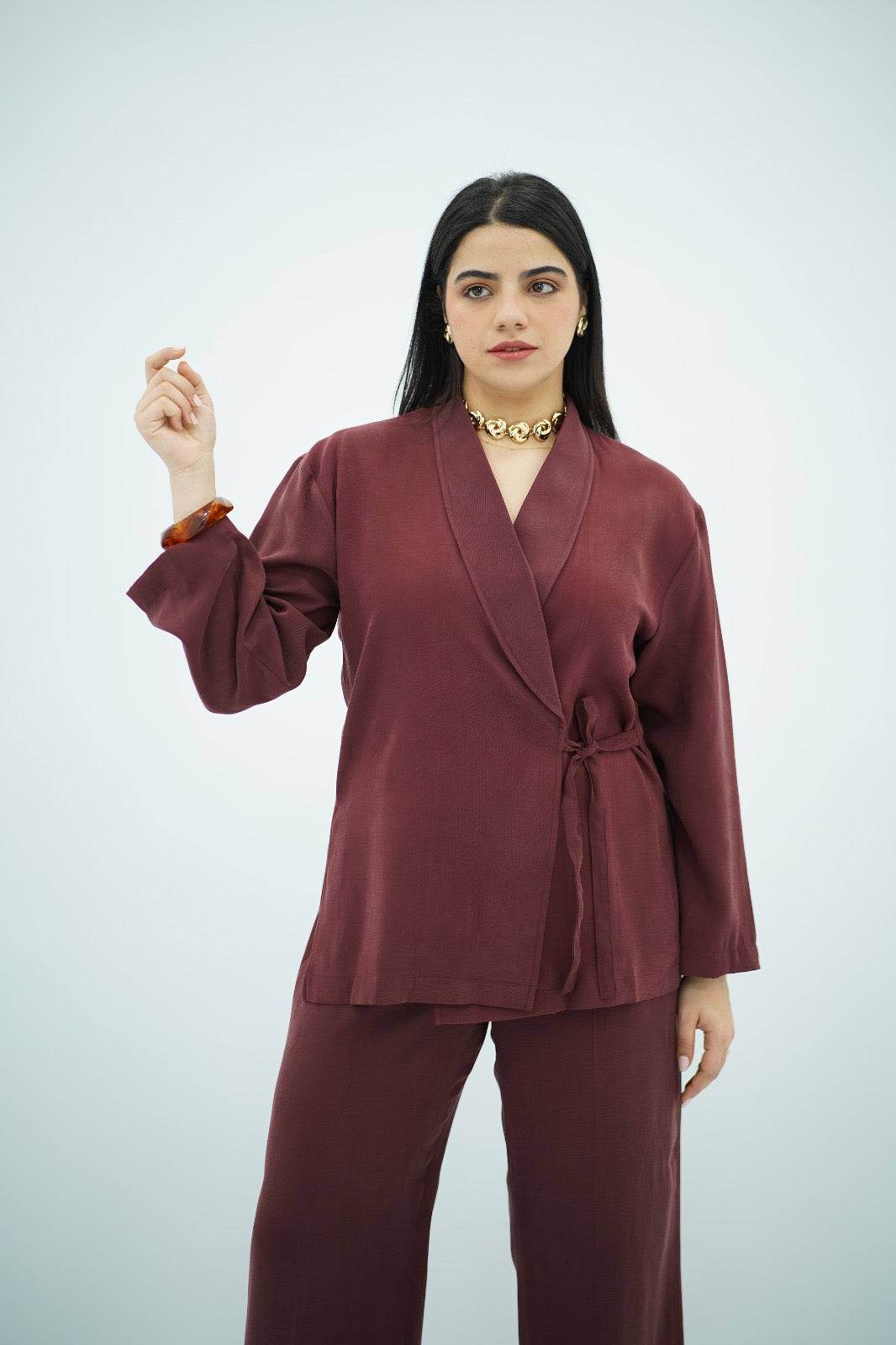Ensemble Tencel - Bordeaux