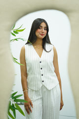 Ensemble Rayé Gilet & pantalon