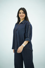 Ensemble Denim Brut – Silhouette Oversize