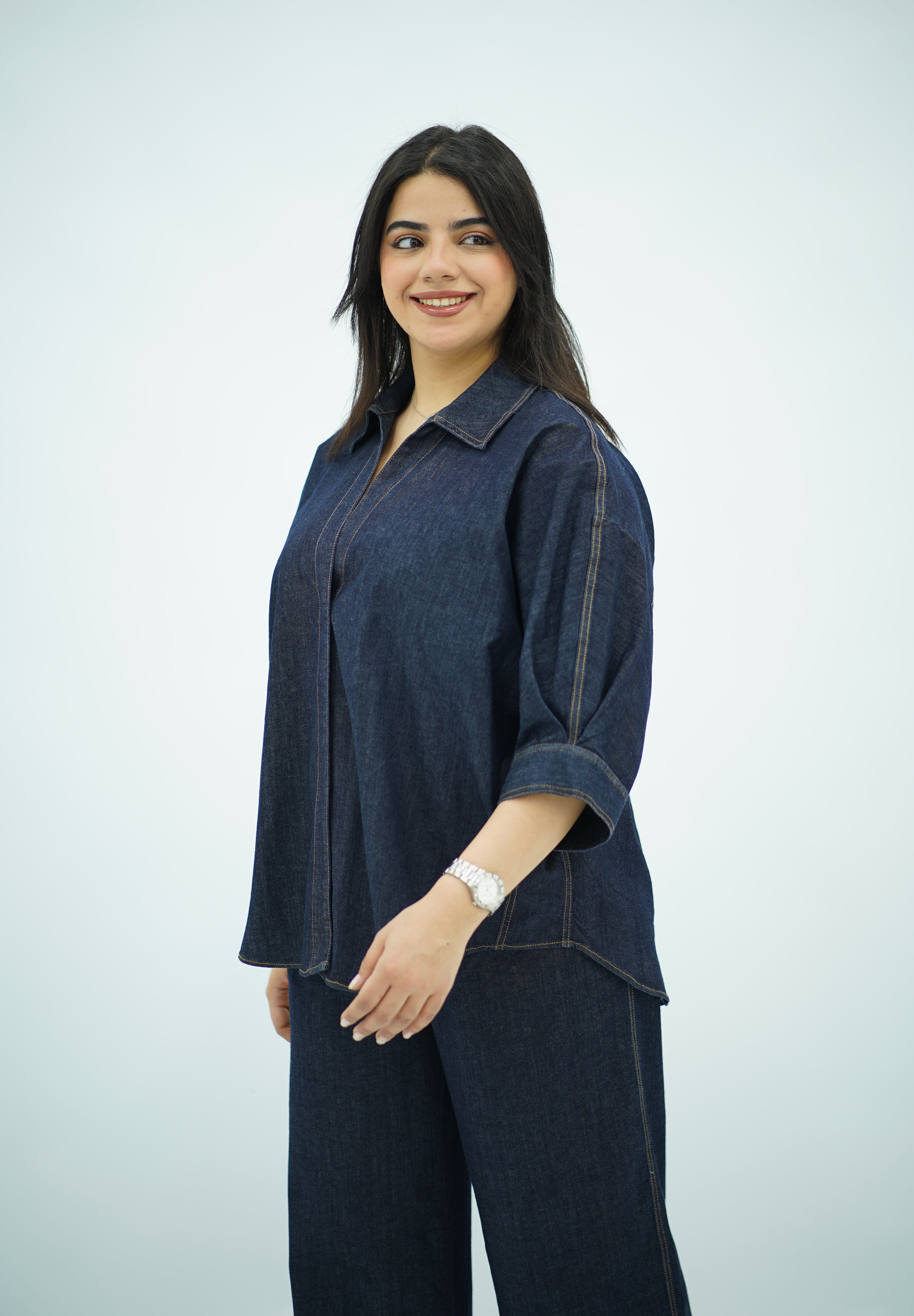 Ensemble Denim Brut – Silhouette Oversize