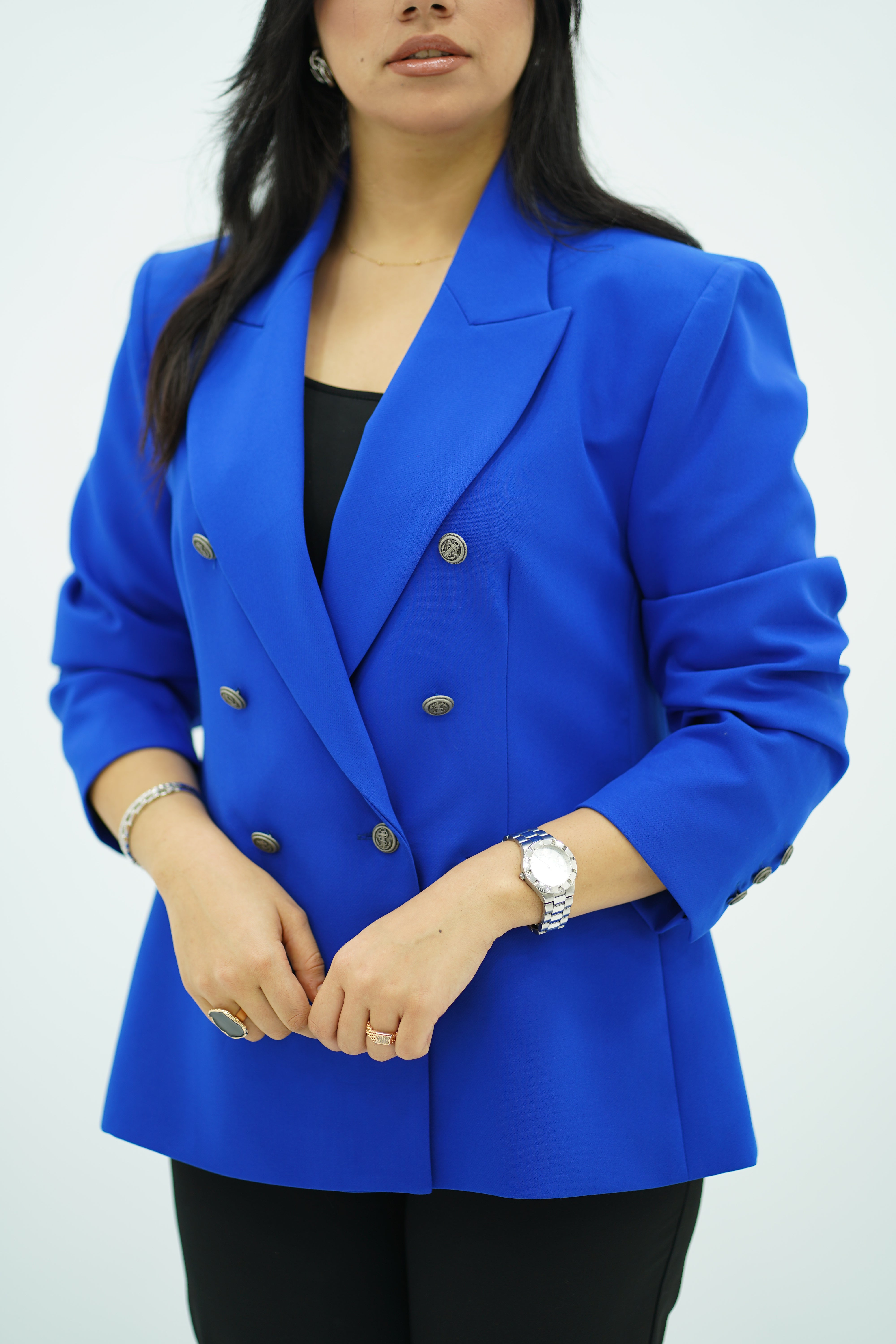 Blazer ajusté bleu électrique 💙