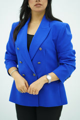 Blazer ajusté bleu électrique 💙