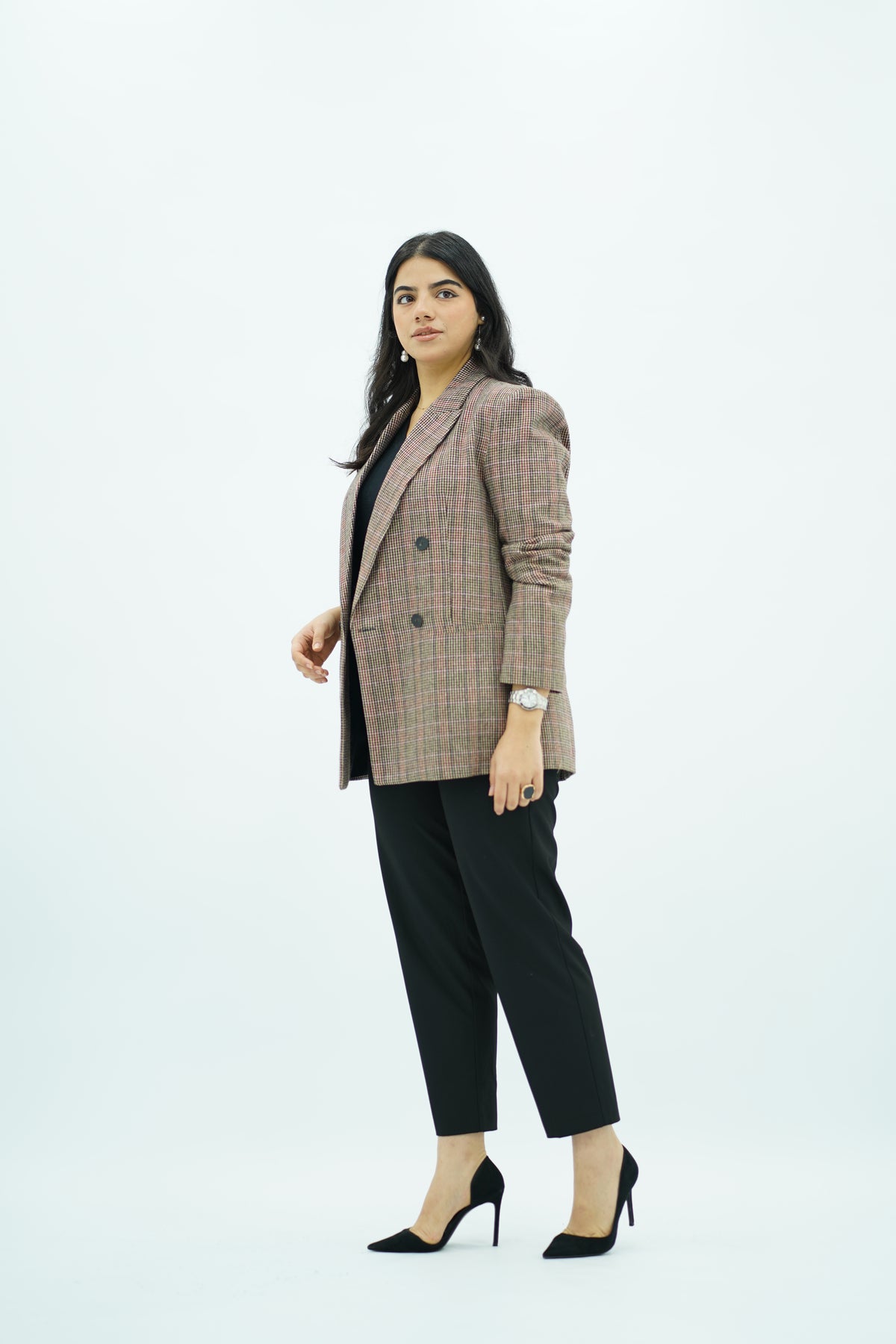 Veste Blazer Prince-de-Galles