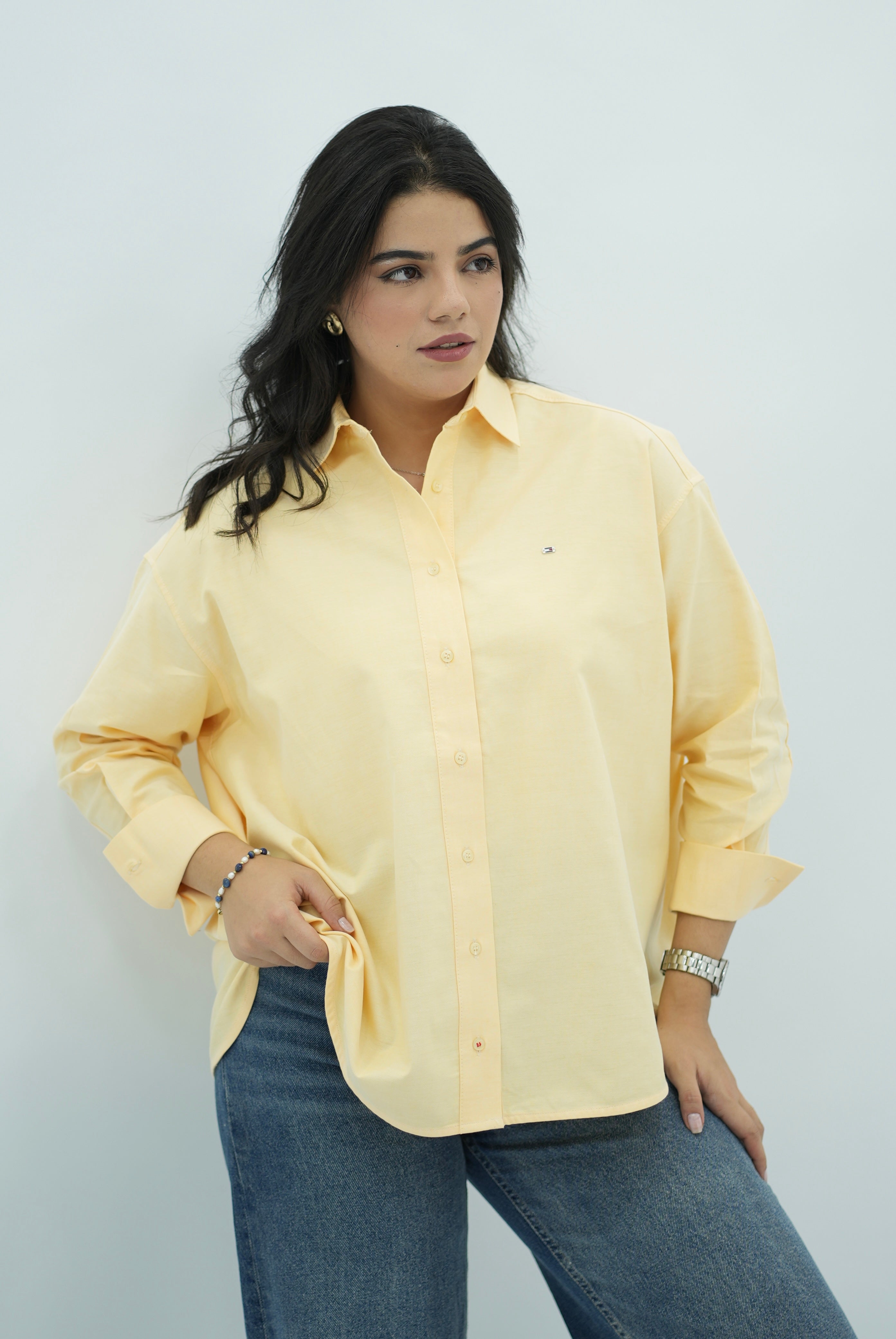 Chemise Oxford Oversize 💛