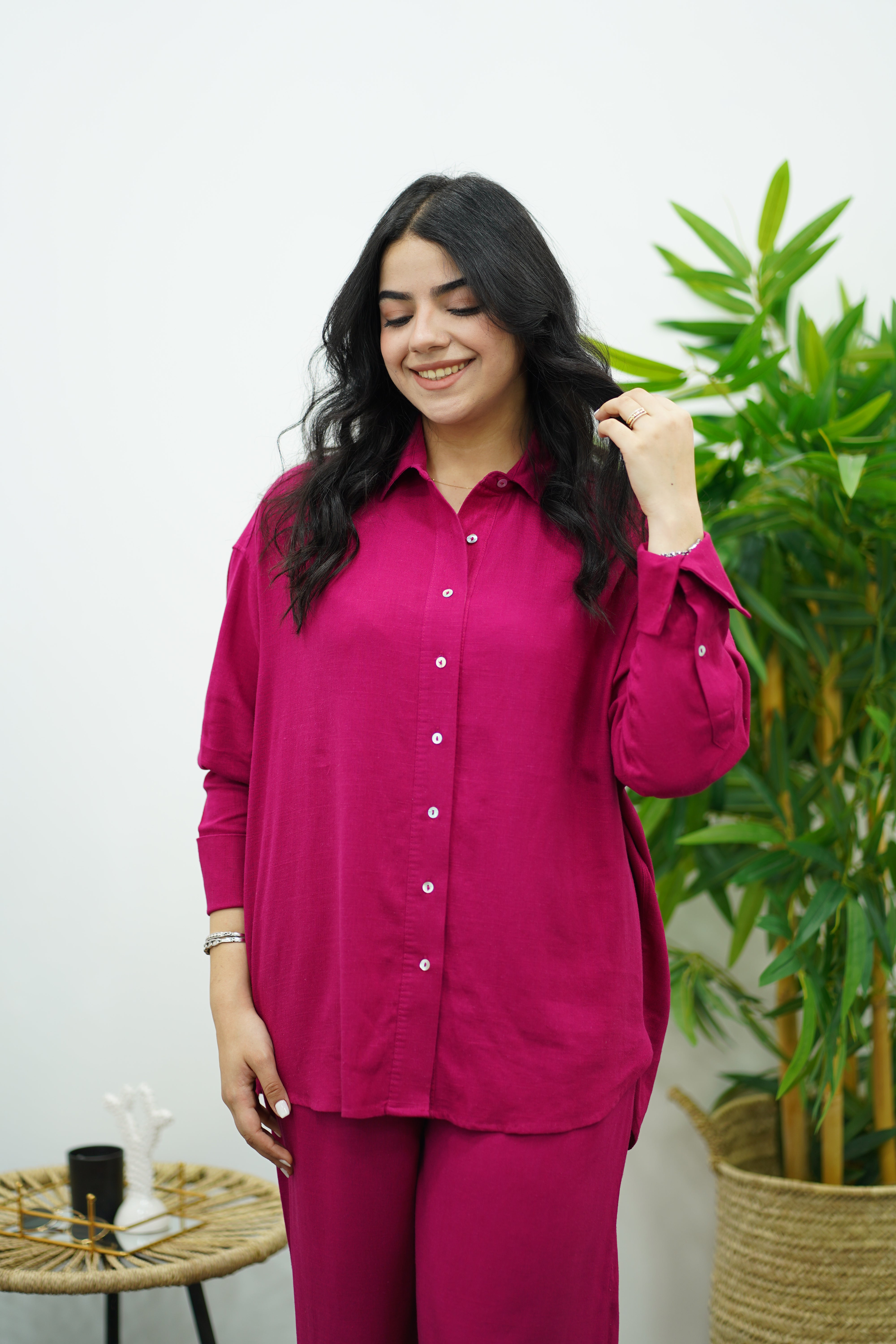 Ensemble en Lin - Chemise et Pantalon