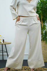 Ensemble en Lin Oversize